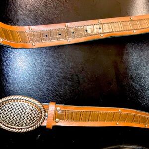 Women’s leather belt size 8